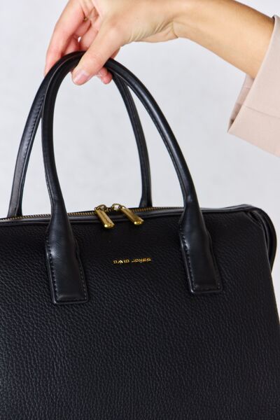 David Jones Medium PU Leather Handbag Trendsi