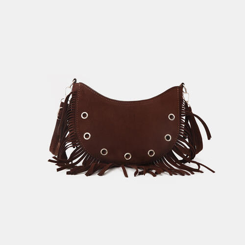 Fringe Detail Crossbody Bag Trendsi