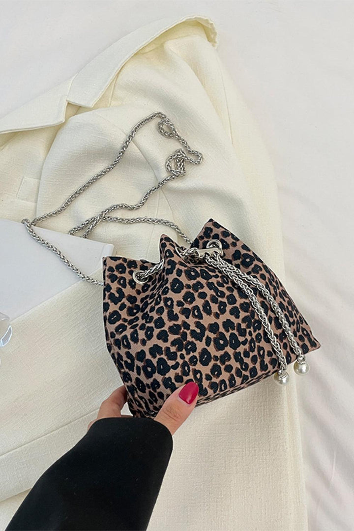 Animal Print Nylon Bucket Bag - Super Amazing Store