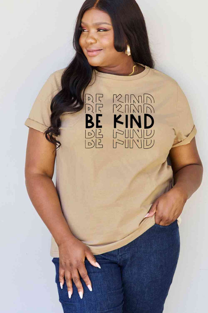 Simply Love Full Size BE KIND Graphic T-Shirt Trendsi