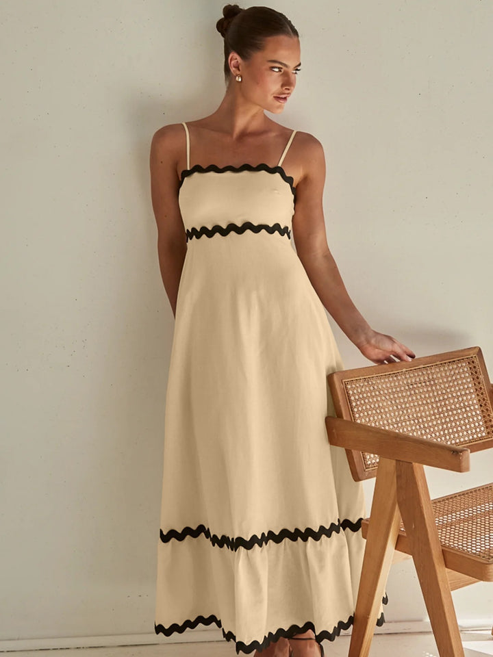 Spaghetti Strap Maxi Dress Trendsi