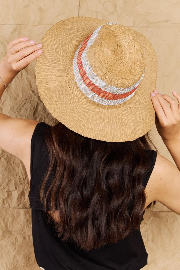 Fame Protect Me Vivid Glow Straw Sun Hat - Super Amazing Store