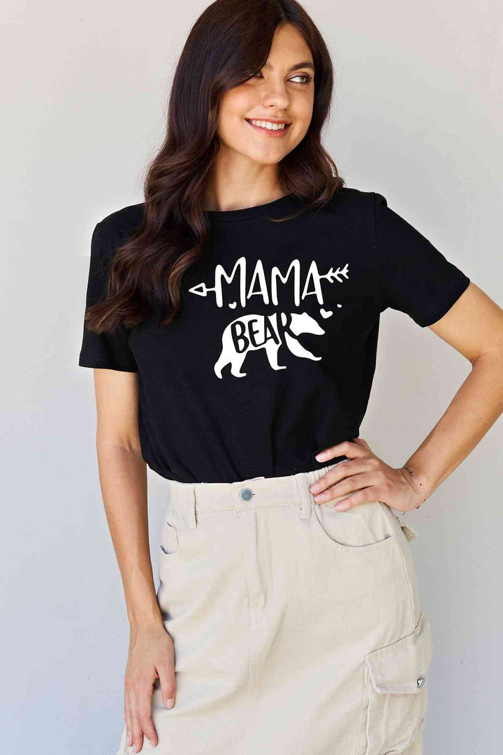 Simply Love Full Size MAMA BEAR Graphic Cotton T-Shirt Trendsi