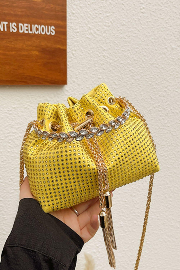 Glitter PVC Small Bucket Bag - Super Amazing Store