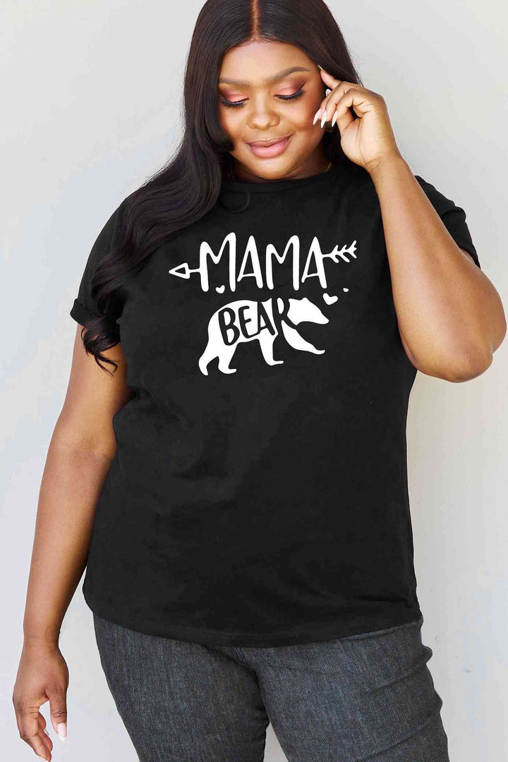 Simply Love Full Size MAMA BEAR Graphic Cotton T-Shirt Trendsi