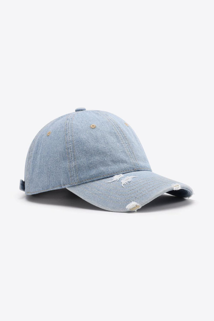 Distressed Adjustable Baseball Cap - Super Amazing Store