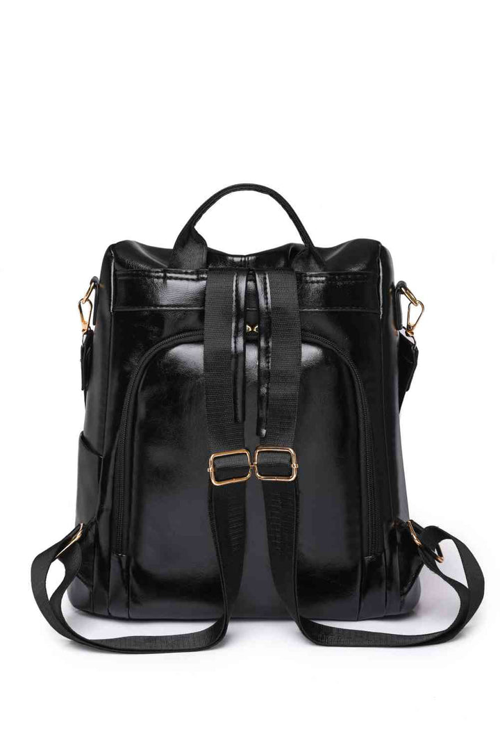 Zipper Pocket Backpack Trendsi