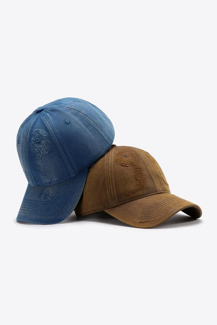 Distressed Adjustable Baseball Cap - Super Amazing Store