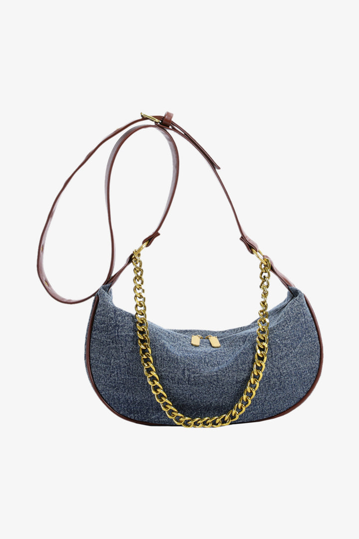 Denim Crossbody Bag Trendsi