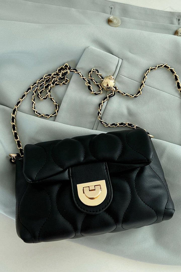 PU Leather Adjustable Chain Crossbody Bag - Super Amazing Store