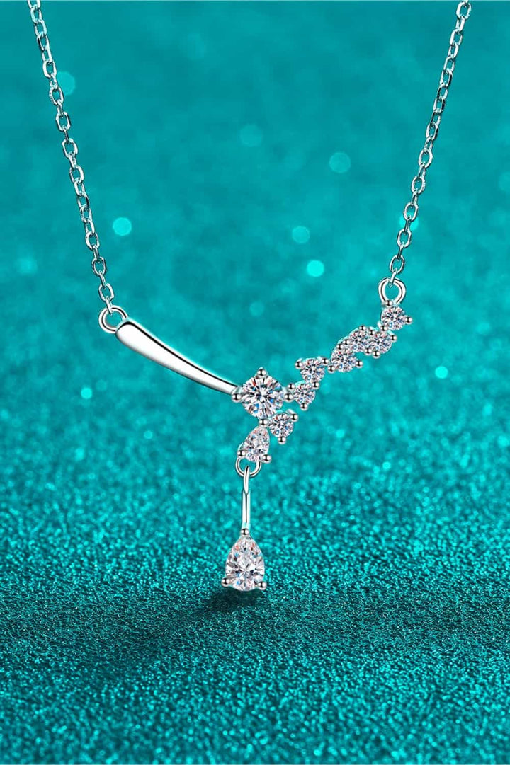 1 Carat Moissanite 925 Sterling Silver Necklace - Super Amazing Store