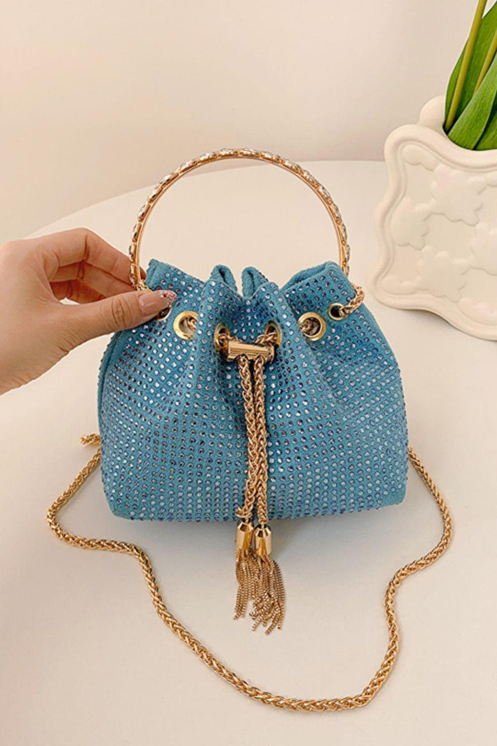 Glitter PVC Small Bucket Bag - Super Amazing Store