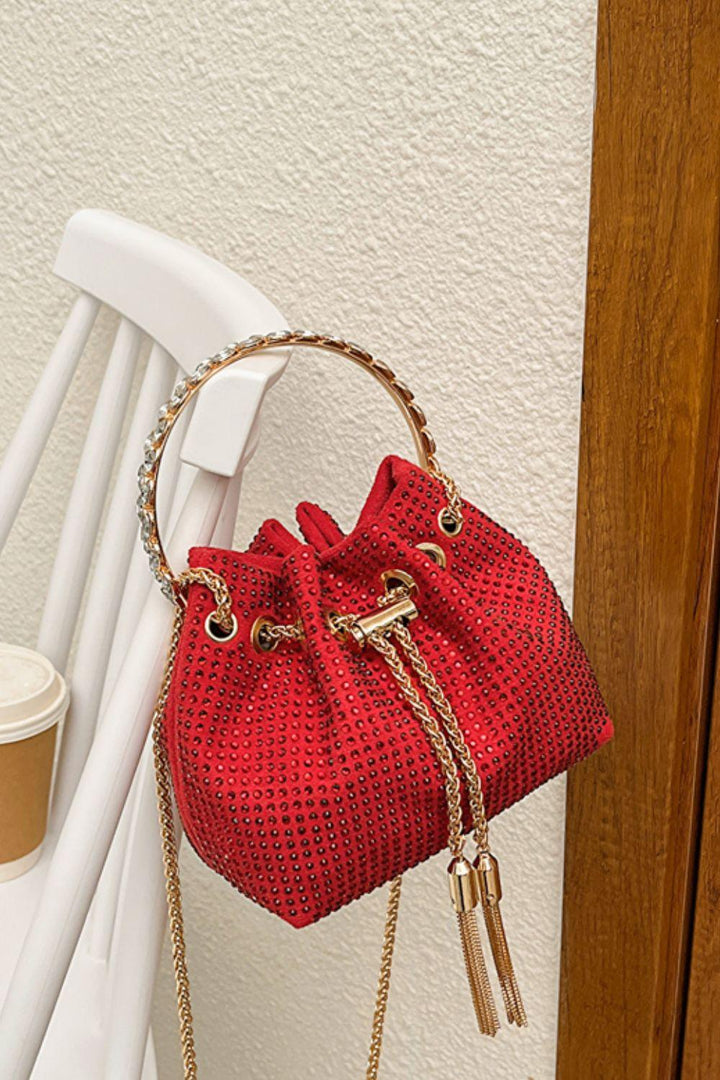 Glitter PVC Small Bucket Bag - Super Amazing Store