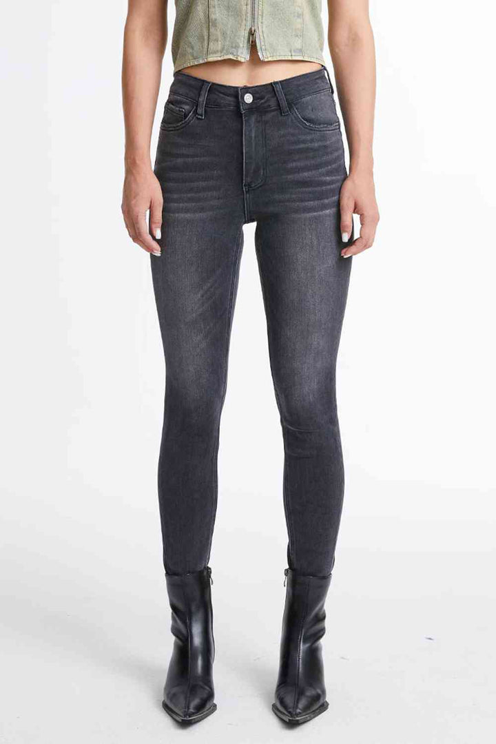 BAYEAS Cropped Skinny Jeans Trendsi