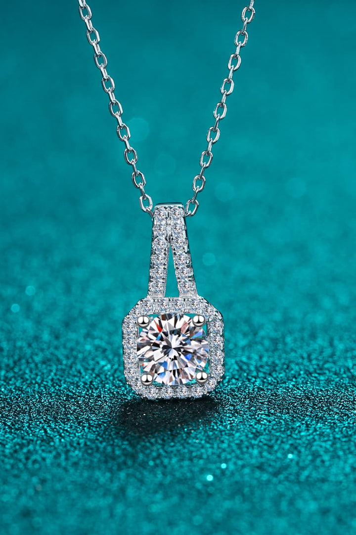 Moissanite 925 Sterling Silver Necklace - Super Amazing Store