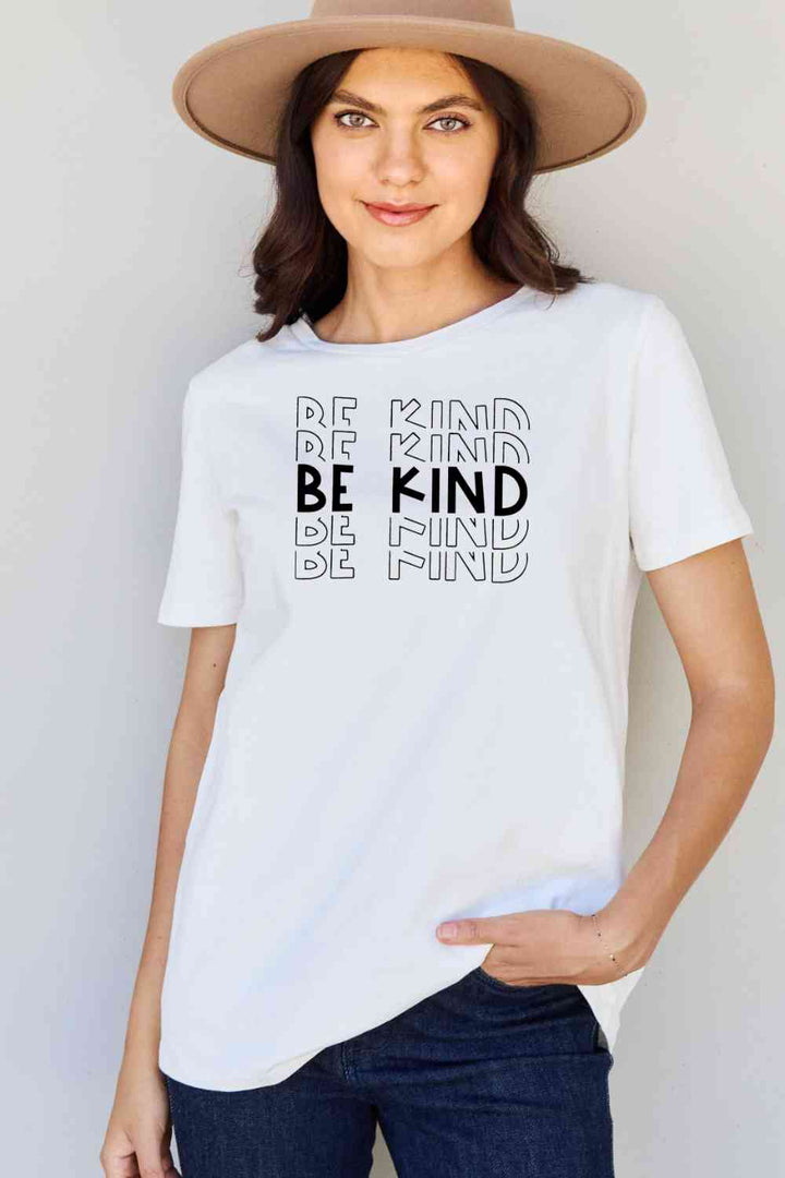 Simply Love Full Size BE KIND Graphic T-Shirt Trendsi