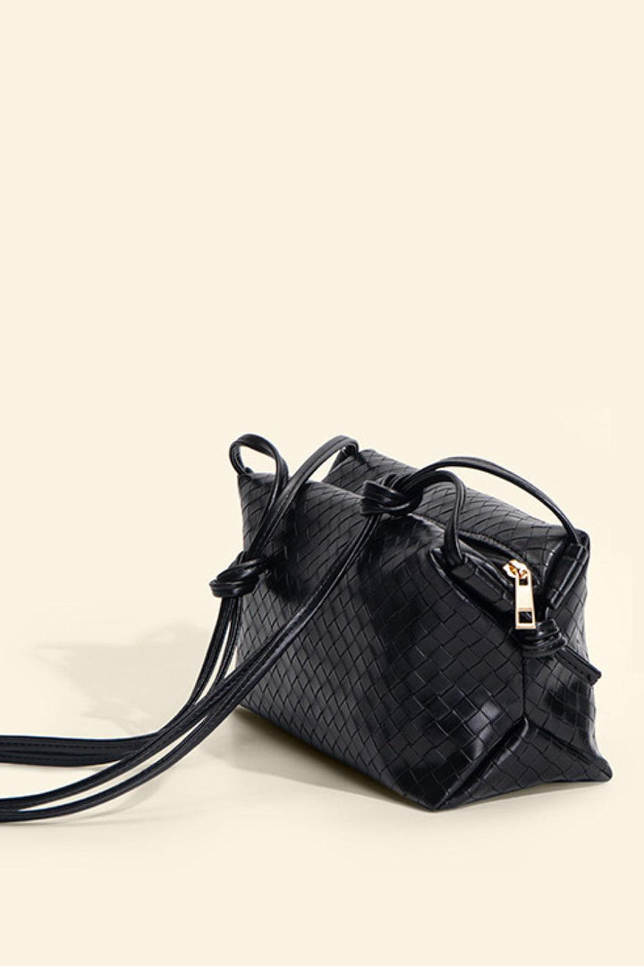 PU Leather Knot Detail Shoulder Bag - Super Amazing Store