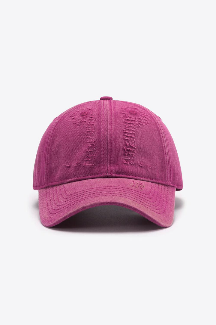 Distressed Adjustable Baseball Cap - Super Amazing Store