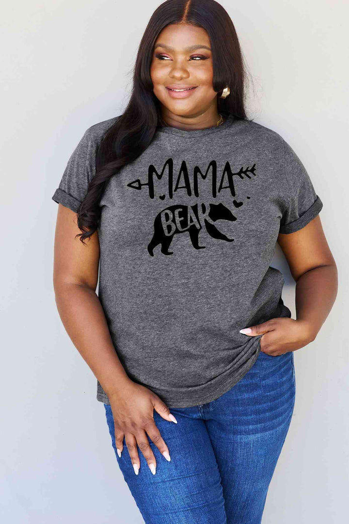 Simply Love Full Size MAMA BEAR Graphic Cotton T-Shirt Trendsi