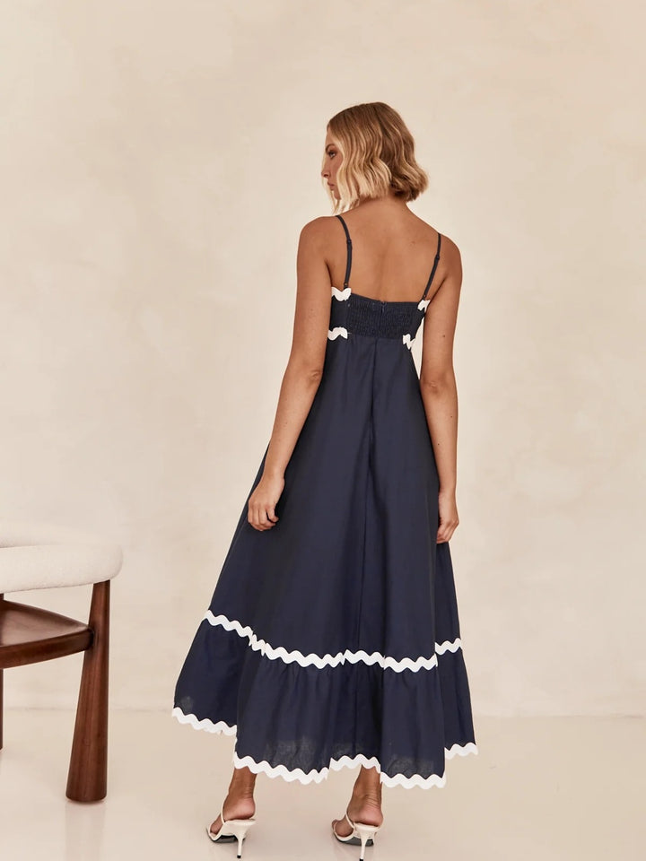 Spaghetti Strap Maxi Dress Trendsi