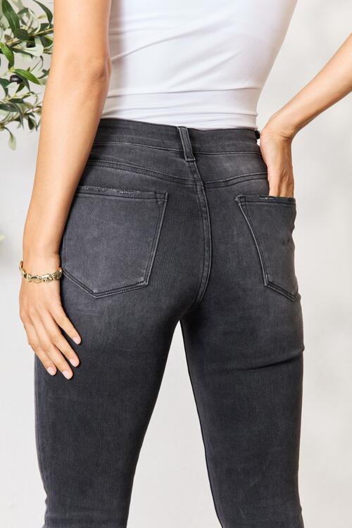 BAYEAS Cropped Skinny Jeans Trendsi