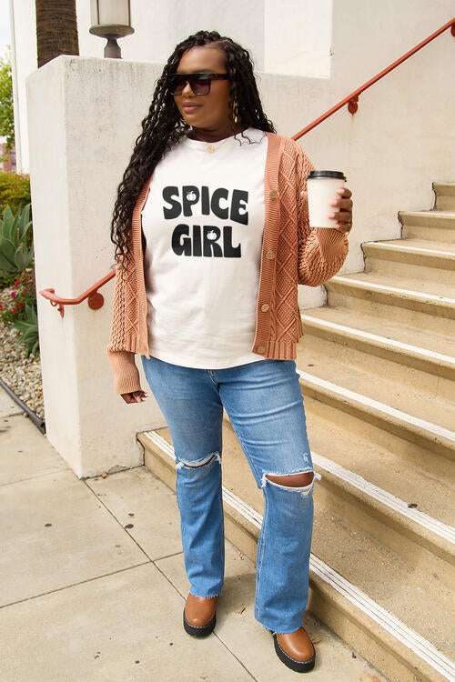 Simply Love Full Size SPICE GIRL Short Sleeve T-Shirt Trendsi