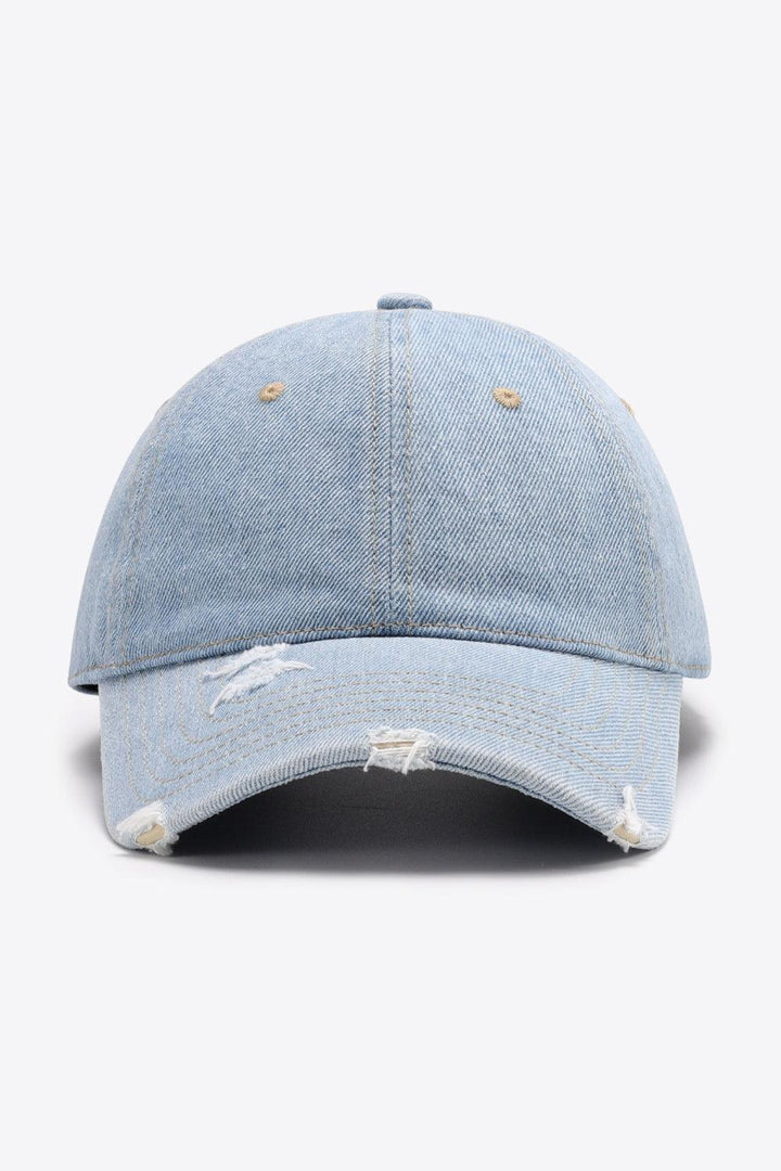 Distressed Adjustable Baseball Cap - Super Amazing Store