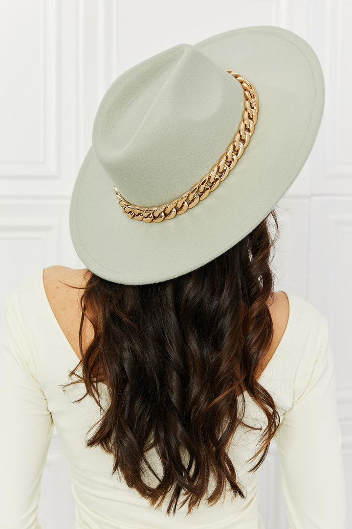 Fame Keep Your Promise Fedora Hat in Mint - Super Amazing Store