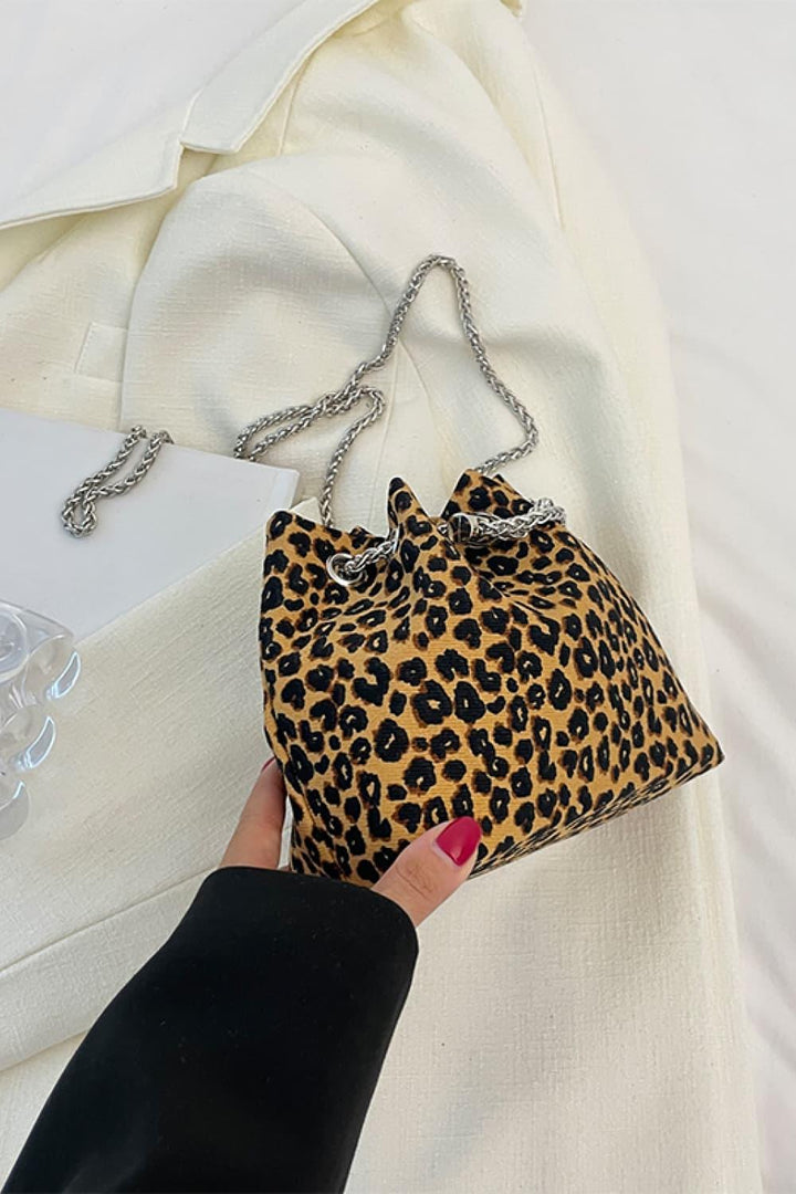 Animal Print Nylon Bucket Bag - Super Amazing Store