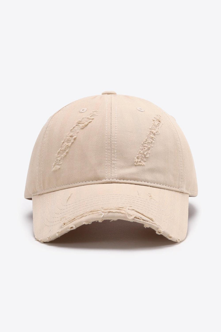 Distressed Adjustable Baseball Cap - Super Amazing Store