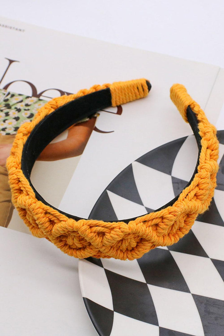 Can't Stop Your Shine Macrame Headband - Super Amazing Store