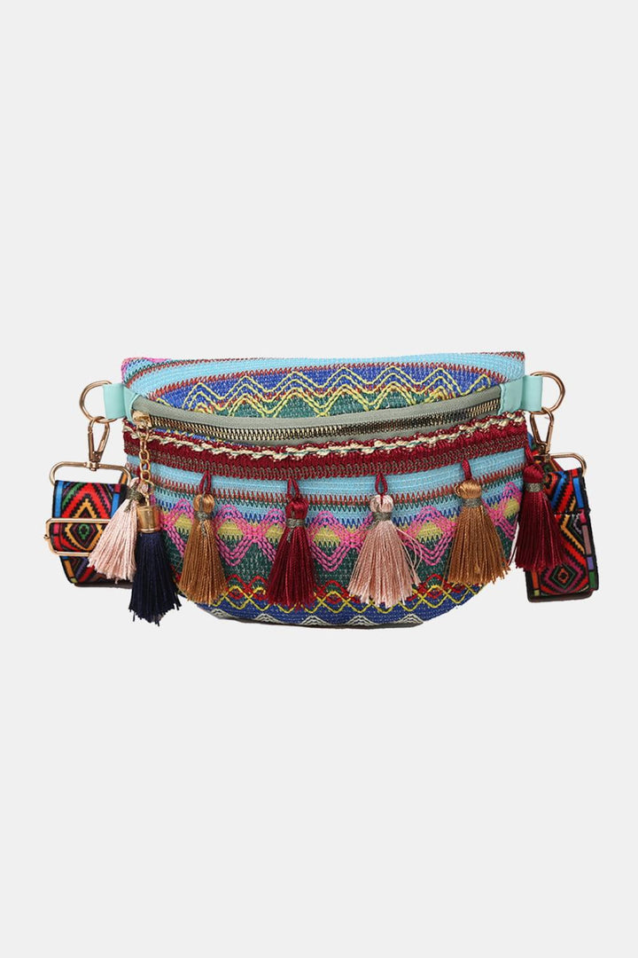 Bohemian Sling Bag with Tassels - Super Amazing Store