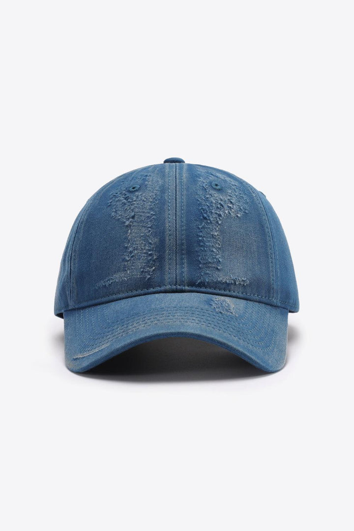 Distressed Adjustable Baseball Cap - Super Amazing Store