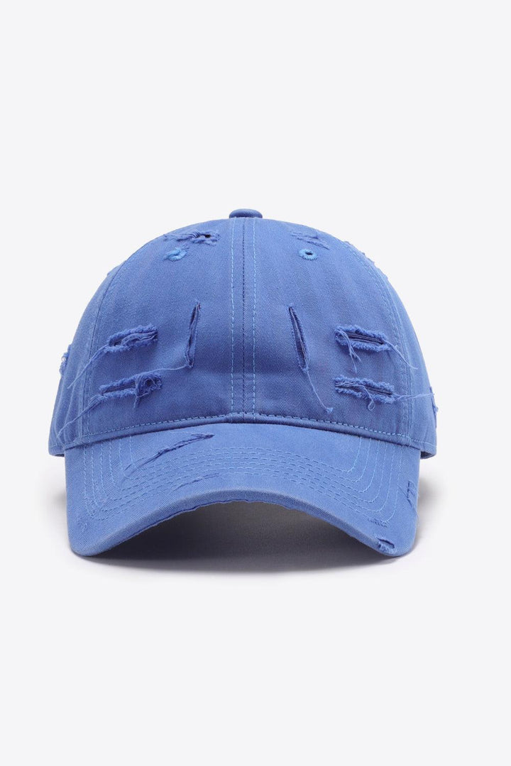 Distressed Adjustable Baseball Cap - Super Amazing Store