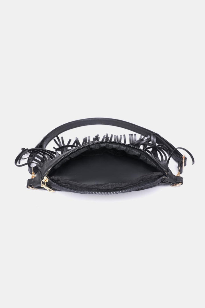 Fringed PU Leather Sling Bag - Super Amazing Store