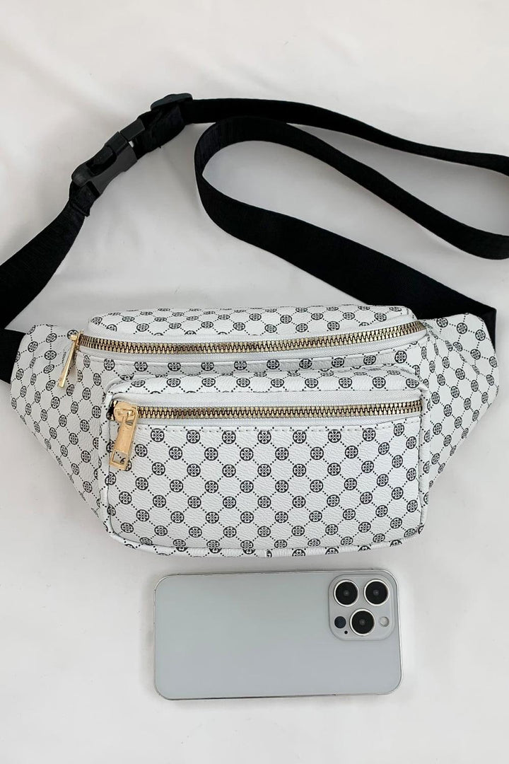 Printed PU Leather Sling Bag - Super Amazing Store