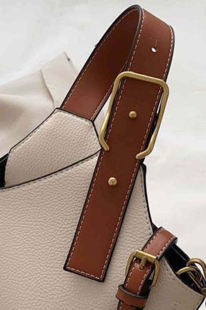 Fashion PU Leather Bucket Bag Trendsi