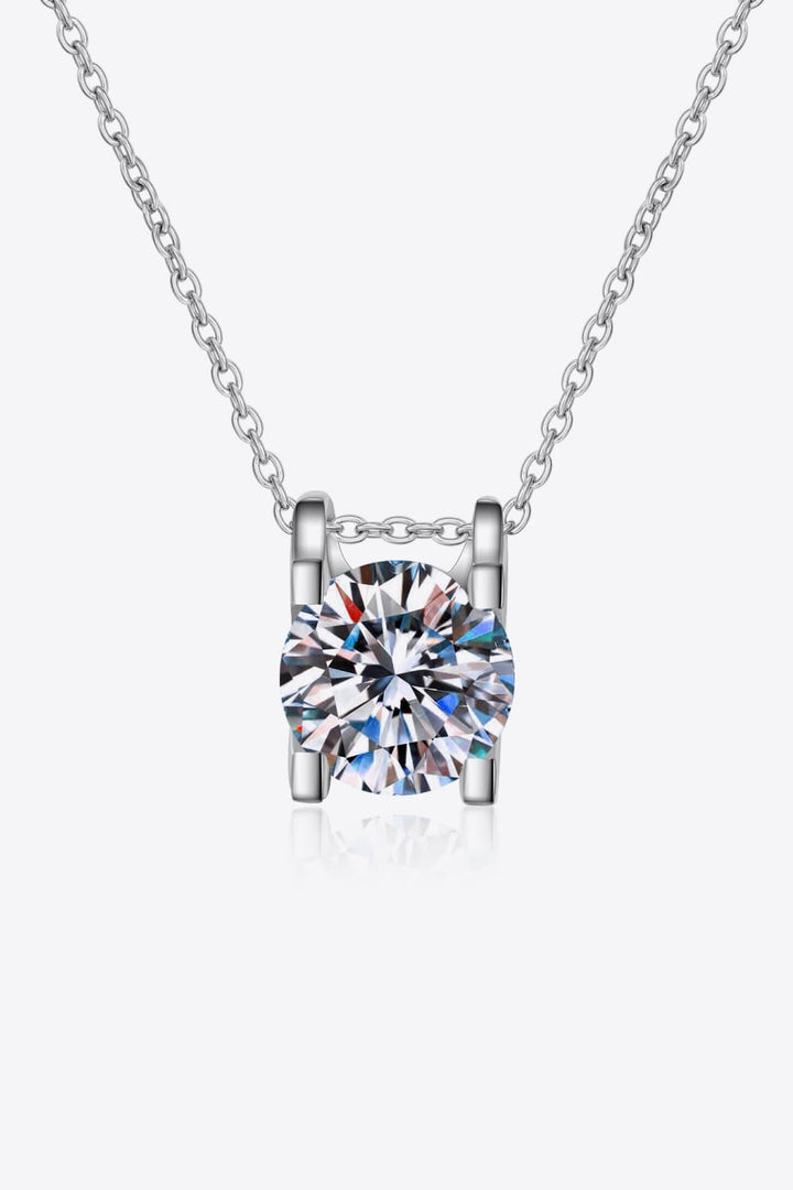 Moissanite 925 Sterling Silver Necklace - Super Amazing Store