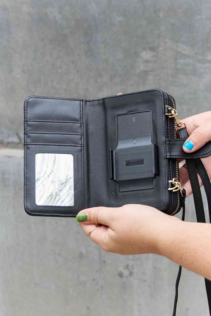 Nicole Lee USA Two-Piece Crossbody Phone Case Wallet Trendsi