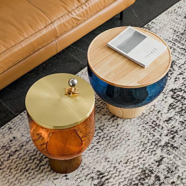 Glass Coffee Table Modern Side Table - Super Amazing Store