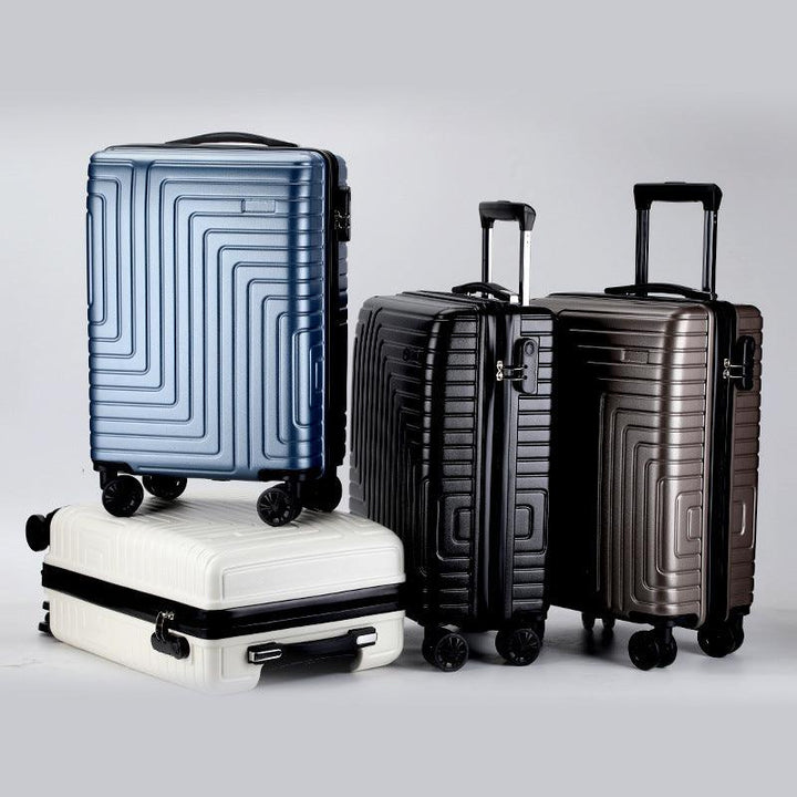 Luggage case suitcase female password box ultralight zipper mute wheel small suitcase customization foldable luggage pp luggage - Super Amazing Store