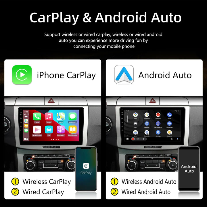 2G 32G carplay 9 inch android gps player touch screen car radio auto stereo multimedia with BT wifi RDS USB double 2 DIN