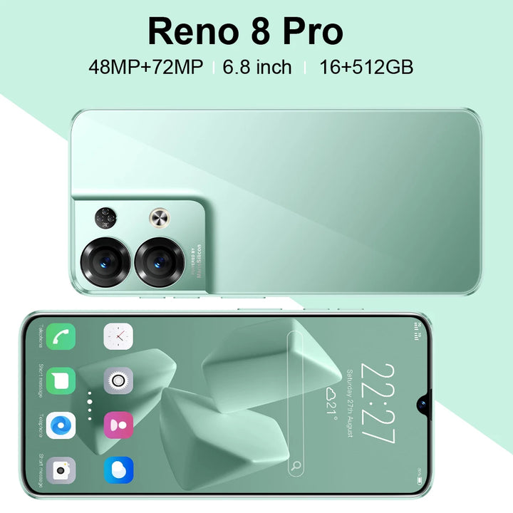 Reno 8 pro tecno camon 19 pro cellphones poco x4 pro realme mobile phone 5g