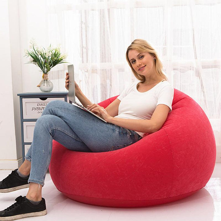 Living room sofas recliner lazy couch bean bag sofa foldable inflatable air sofa chair - Super Amazing Store