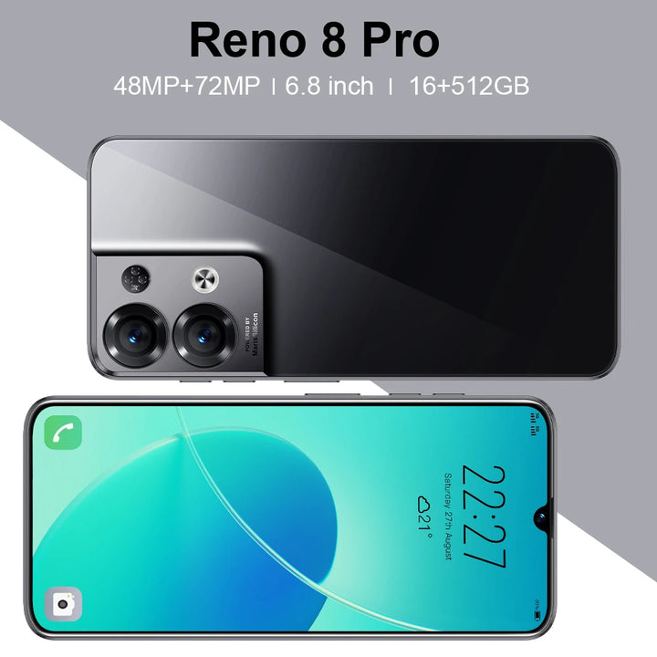 Reno 8 pro tecno camon 19 pro cellphones poco x4 pro realme mobile phone 5g