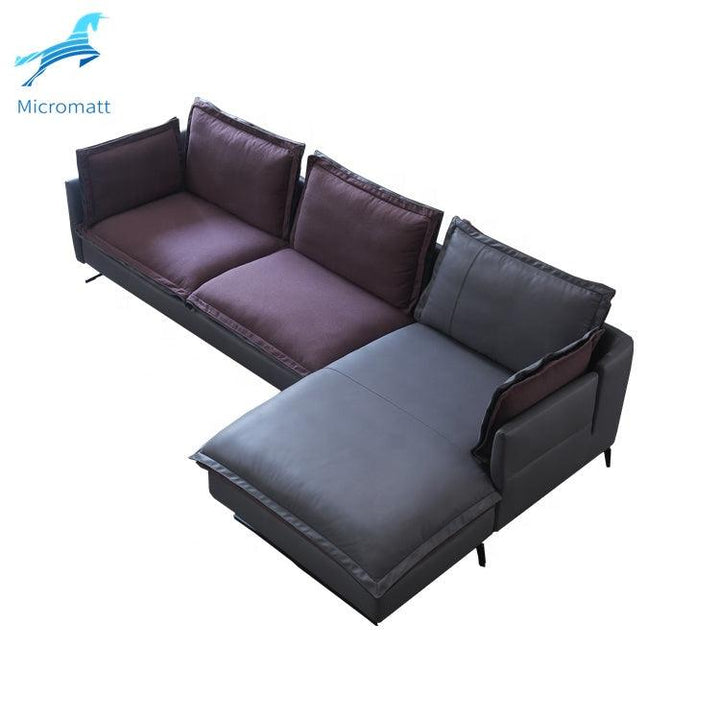 2023 New Style Comfortable Grey Color Furniture Sitting Room 4 Seaters Sofa - Super Amazing Store