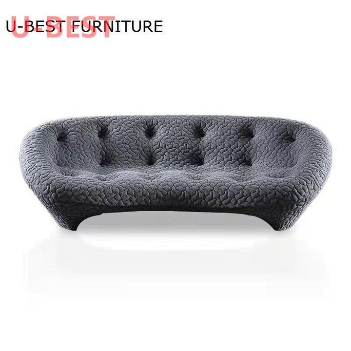 U-Best Multi-color Custom French Casual Ploum Shell sofa Commercial Living Room Hotel Lobby Couch - Super Amazing Store