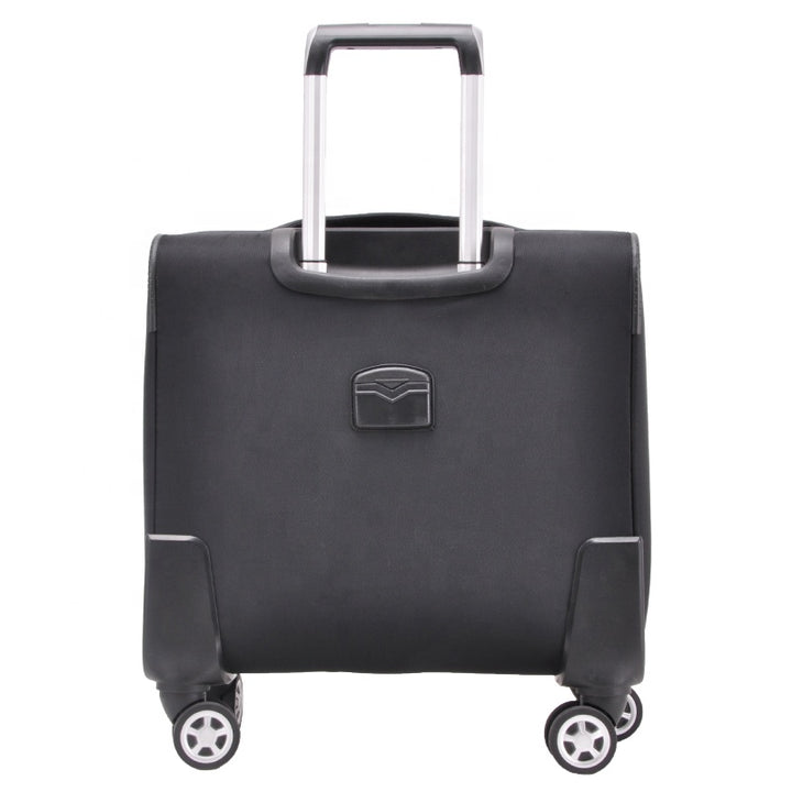 16" carry-on boarding suitcase rolling trolley luggage travel bag for men and women pilot bag - Super Amazing Store