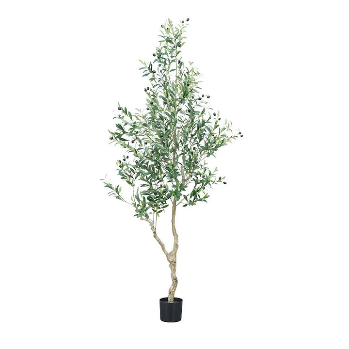 Nordic Style Bonsai Tree Artificial Olive Tree Faked Faux Olive Tree Plant for Shopping Mall Home Office Store Decoration-Super Amazing Store