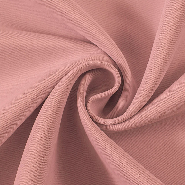 140*240CM 100% Blackout Living Room Curtain Home Textile Ready Made Solid Color Pink Collection - Super Amazing Store